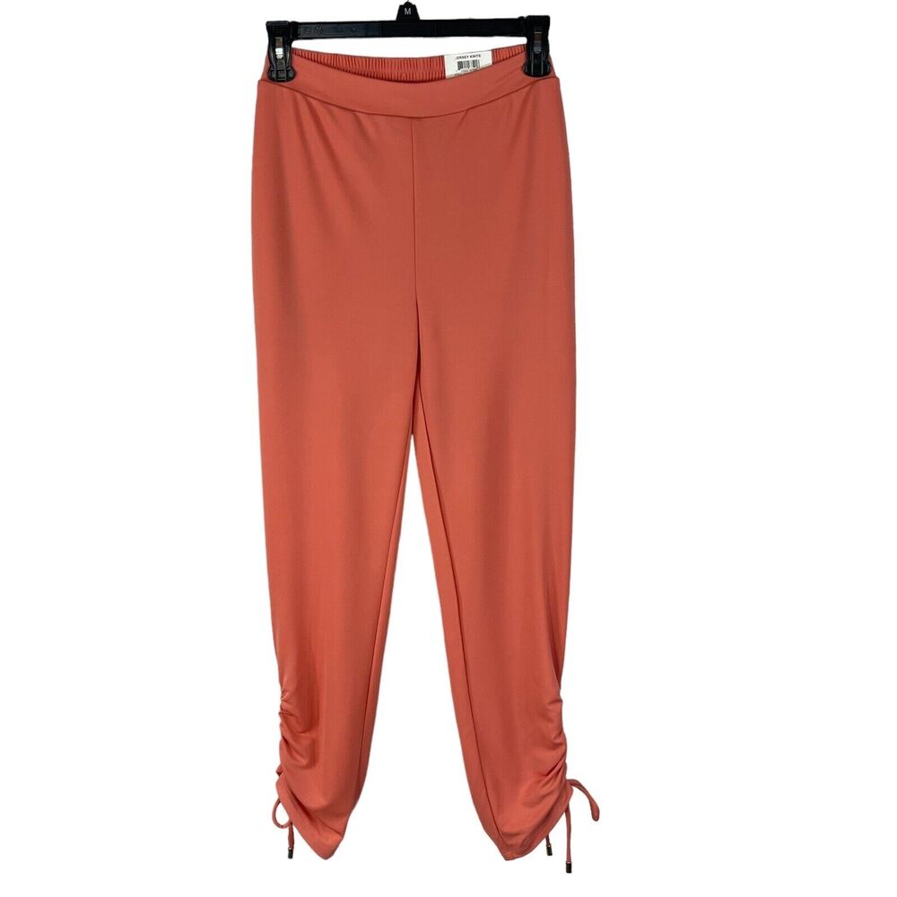 INC International Concept X-Small Skinny Leg Pants Stretch Pockets Hi-Rise Peach